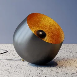 Kare Apollon gulvlampe, svart, Ø 50 cm