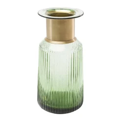 KARE Barfly vase, grønn, glass, høyde 30 cm, munnblåst