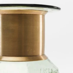 KARE Barfly vase, grønn, glass, høyde 30 cm, munnblåst