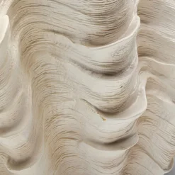 KARE Concha dekorativ vase, høyde 29 cm, støpt stein, beige