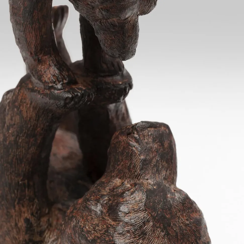 KARE dekorativ figur Artistic Bears Handstand, polyresin, brun