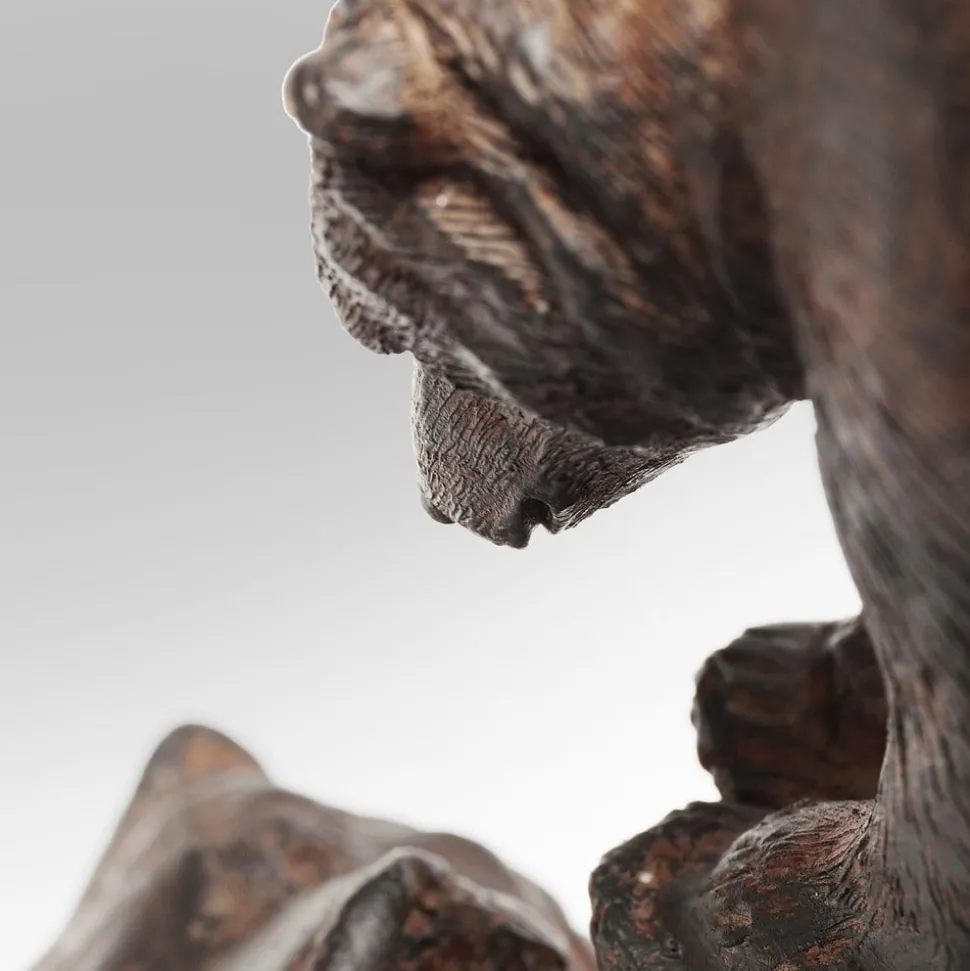 KARE dekorativ figur Artistic Bears Handstand, polyresin, brun