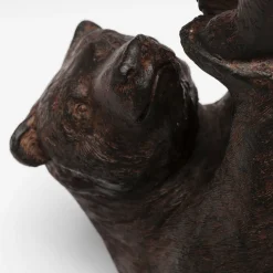 KARE dekorativ figur Artistic Bears Handstand, polyresin, brun