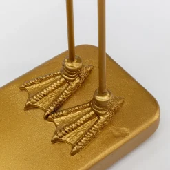 KARE dekorativ figur Flamingo Love, gullfarget, høyde 39 cm