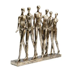 KARE dekorativ figur hånd i hånd, gullfarget, høyde 27 cm