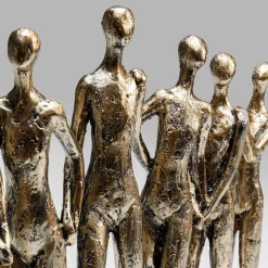 KARE dekorativ figur hånd i hånd, gullfarget, høyde 27 cm