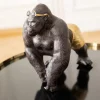 KARE dekorativ figur Monkey Beach, høyde 20 cm, svart polyresin