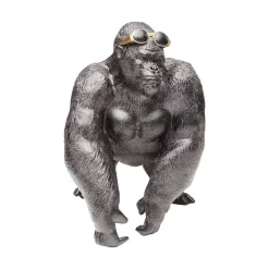 KARE dekorativ figur Monkey Beach, høyde 20 cm, svart polyresin