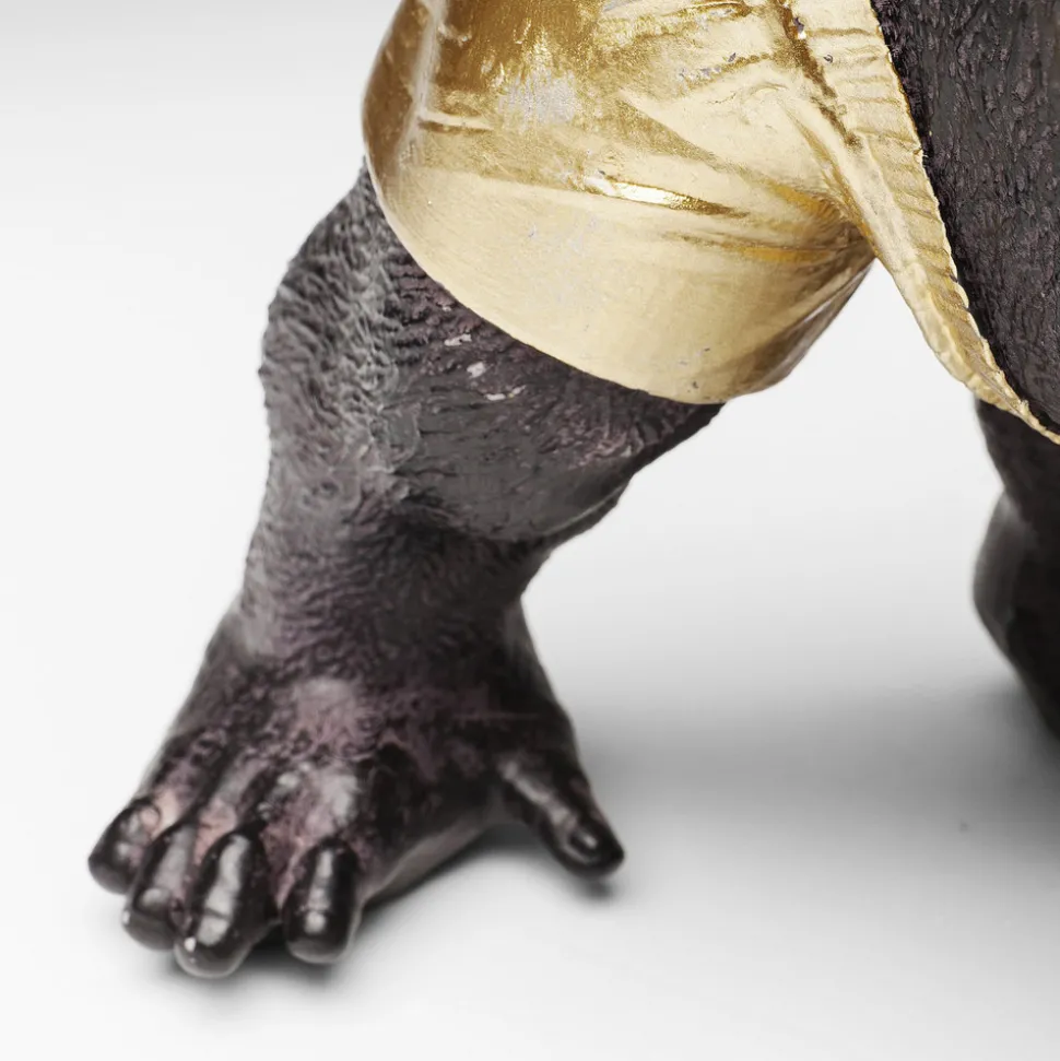 KARE dekorativ figur Monkey Beach, høyde 20 cm, svart polyresin