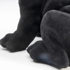 KARE dekorativ figur Waiting for Treats, polyresin, svart