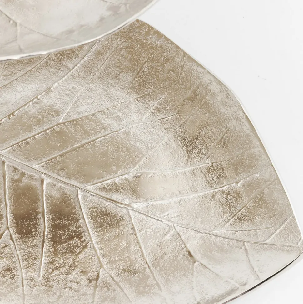 KARE Etagere Leaf, aluminium, forniklet, høyde 46 cm