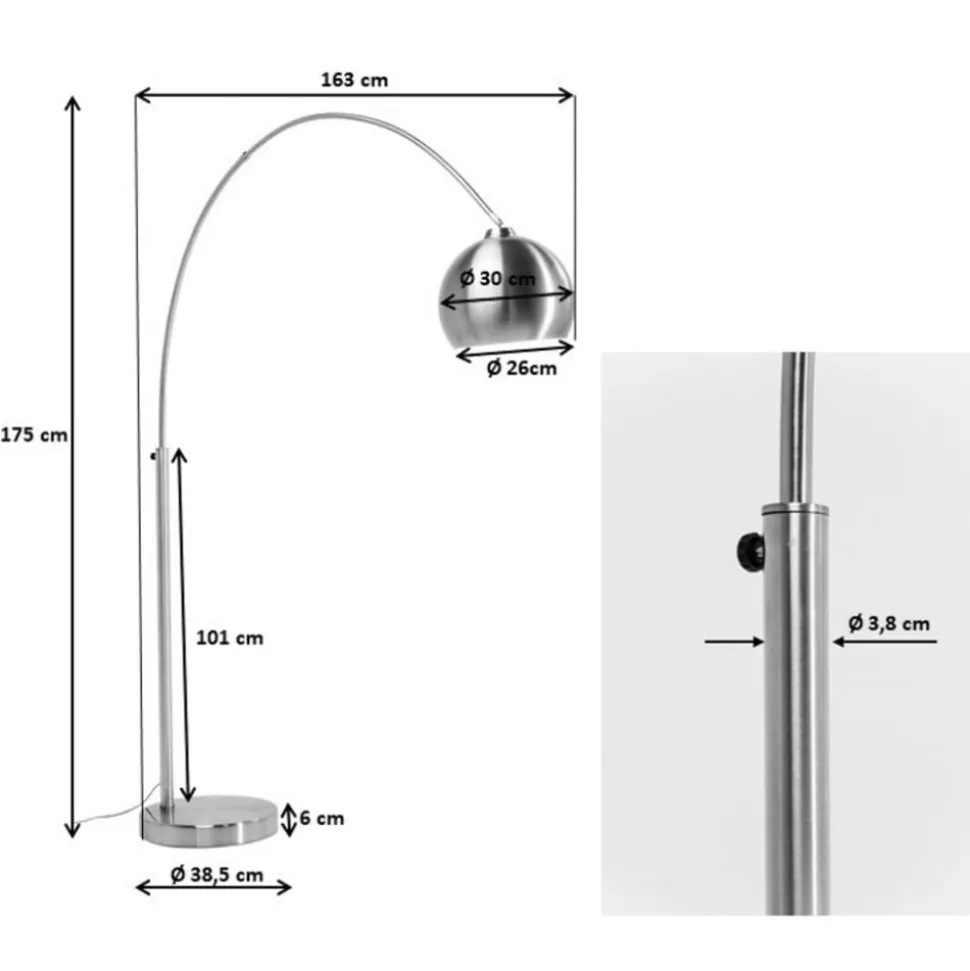 KARE Lounge Small Deal Eco buelampe, svart