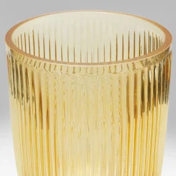 KARE Marvelous Duo-vase, høyde 38 cm, glass, gul, lilla