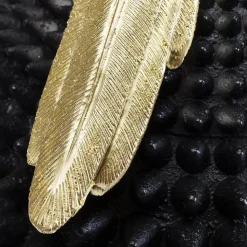 KARE Papegøyedekorasjonsboks, høyde 40 cm, polyresin, svart, gull