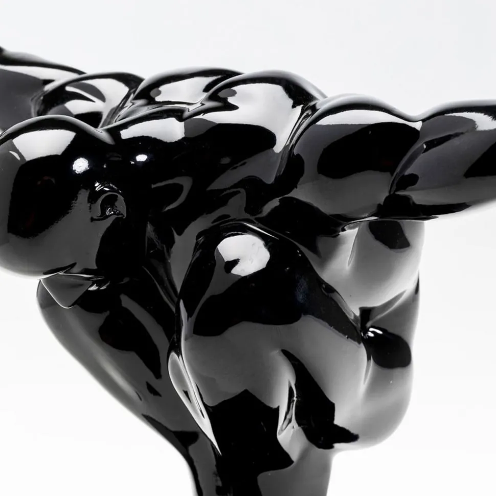 KARE pyntegjenstand Athlet Black Small, svart, bredde 43 cm