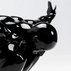 KARE pyntegjenstand Athlet Black Small, svart, bredde 43 cm