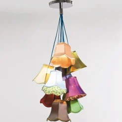 Kare Saloon Flower - fargerik hengelampe