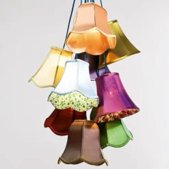 Kare Saloon Flower - fargerik hengelampe