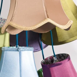 Kare Saloon Flower - fargerik hengelampe