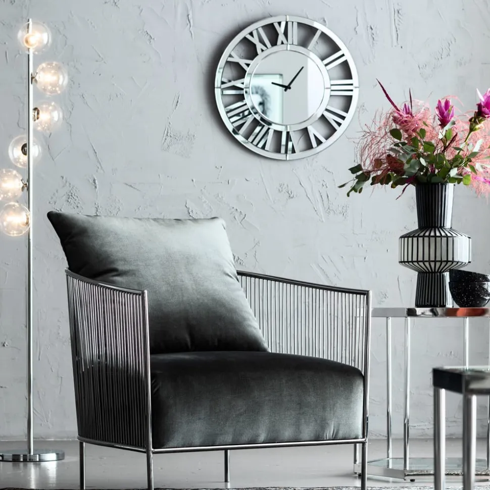 KARE Scala Balls gulvlampe, seks lamper, sølv