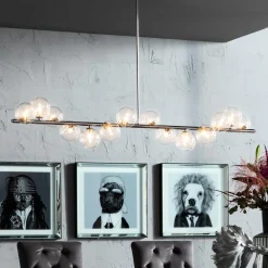 KARE Scala Balls pendellampe, sølv