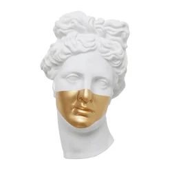 KARE veggobjekt Apollo, polyresin, lakkert, hvit, gull