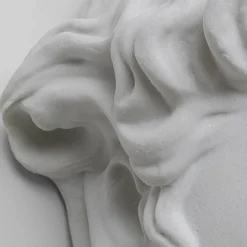 KARE veggobjekt Apollo, polyresin, lakkert, hvit, gull