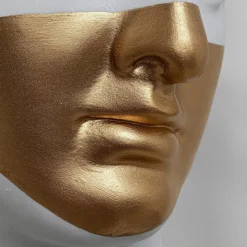 KARE veggobjekt Apollo, polyresin, lakkert, hvit, gull