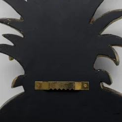 KARE veggobjekt Pina Mirror, polyresin, glass, 50 cm, gull