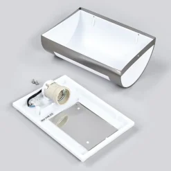 Kinga - Utendørs vegglampe i stål