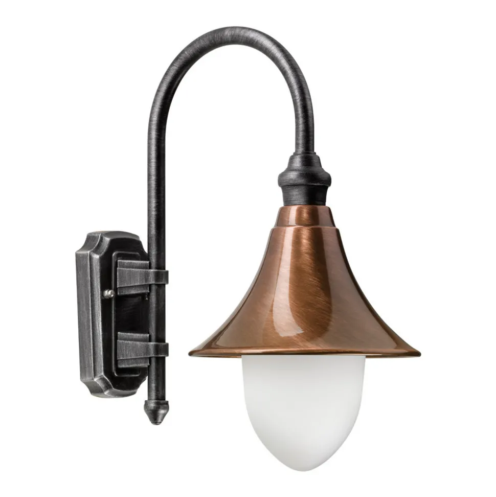 Klassisk-moderne utendørs vegglampe Elisa