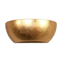 Kolja vegglampe med gullfoliefinish