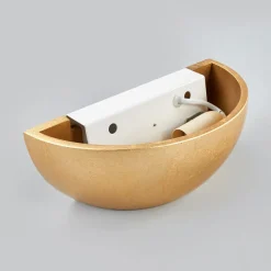 Kolja vegglampe med gullfoliefinish