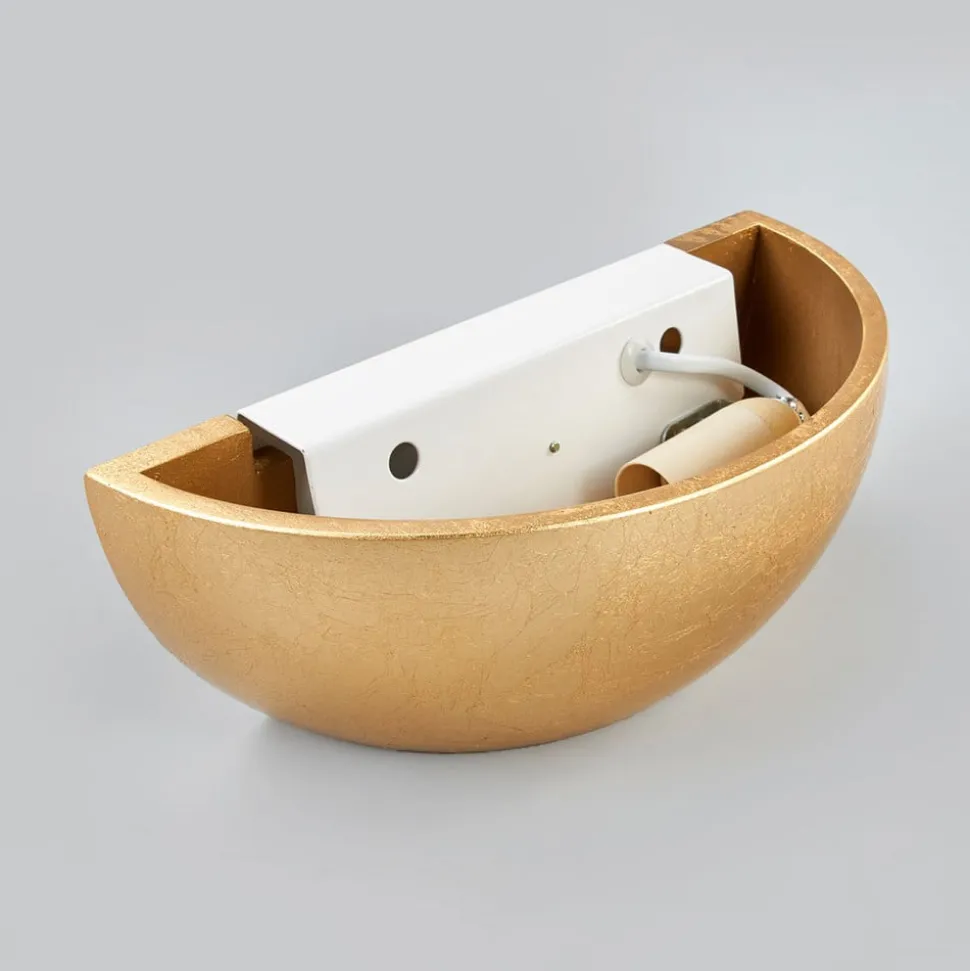 Kolja vegglampe med gullfoliefinish