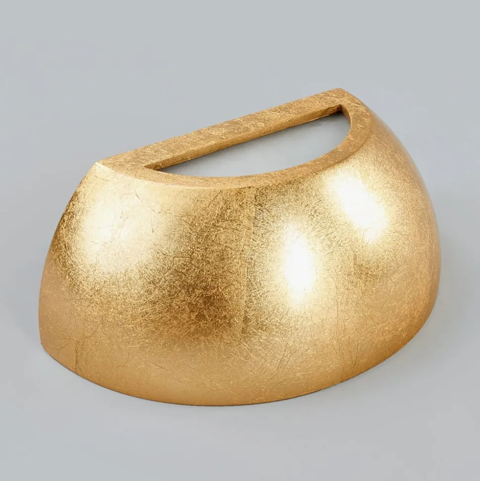 Kolja vegglampe med gullfoliefinish