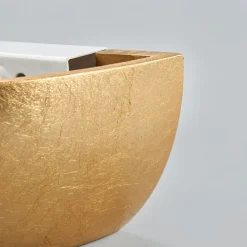 Kolja vegglampe med gullfoliefinish