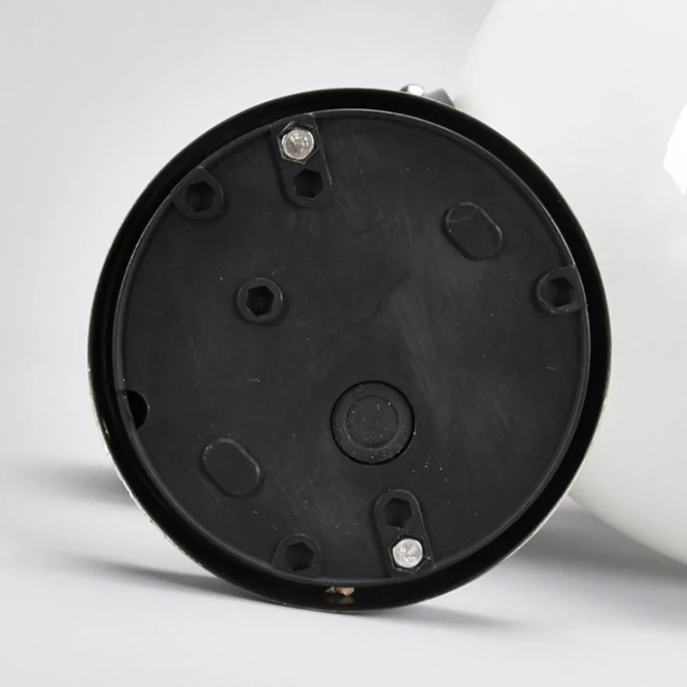 Kuleformet utendørs vegglampe Samuel, stål