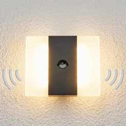 Kumi - LED-vegglampe for utendørsbruk