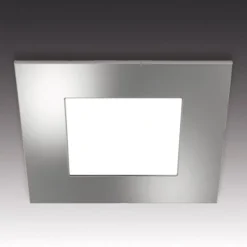 Kvadratisk innfellingslampe FQ 68 LED, 3 stykk