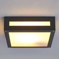 Kvadratisk utetaklampe Nerea