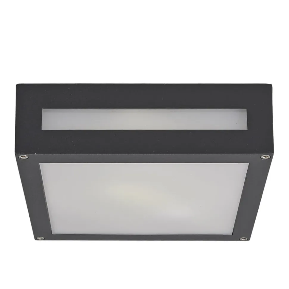 Kvadratisk utetaklampe Nerea