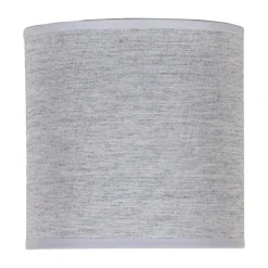 Lampeskjerm Roller, grå, Ø 15 cm, høyde 15 cm