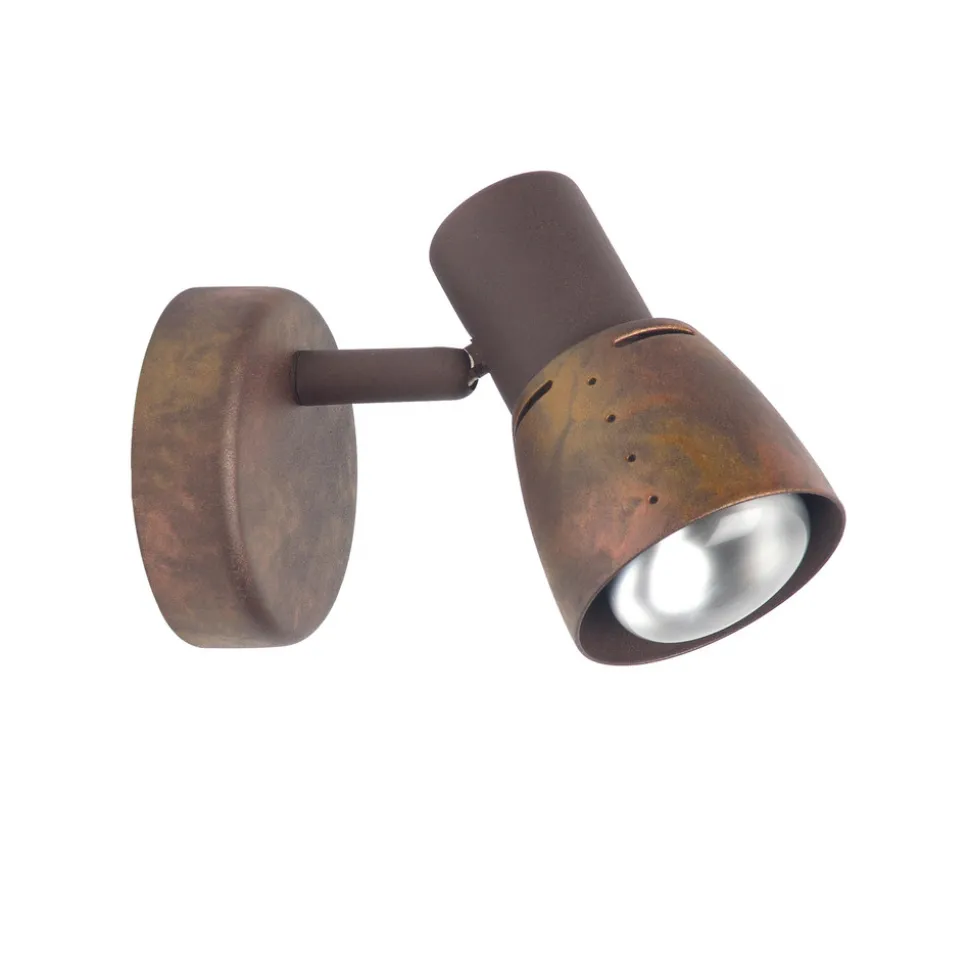 Lava veggspot, bredde 8 cm, antikk kobber, metall