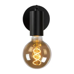 Leanne vegglampe, svart