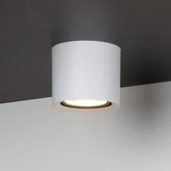 LED downlight Fedler, Ø 12 cm, hvit, dimbar, aluminium