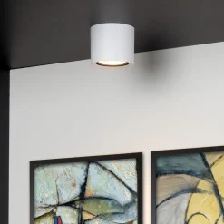 LED downlight Fedler, Ø 12 cm, hvit, dimbar, aluminium