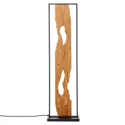 LED gulvlampe Chaumont av tre