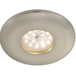 LED innfelt spotlight Attach One, matt nikkel, IP65