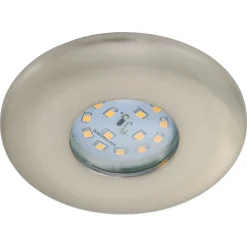 LED innfelt spotlight Attach One, matt nikkel, IP65