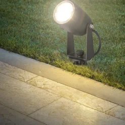 LED jordspyd spot 3928035 12 V 3x forlengelse svart Ø 4 cm